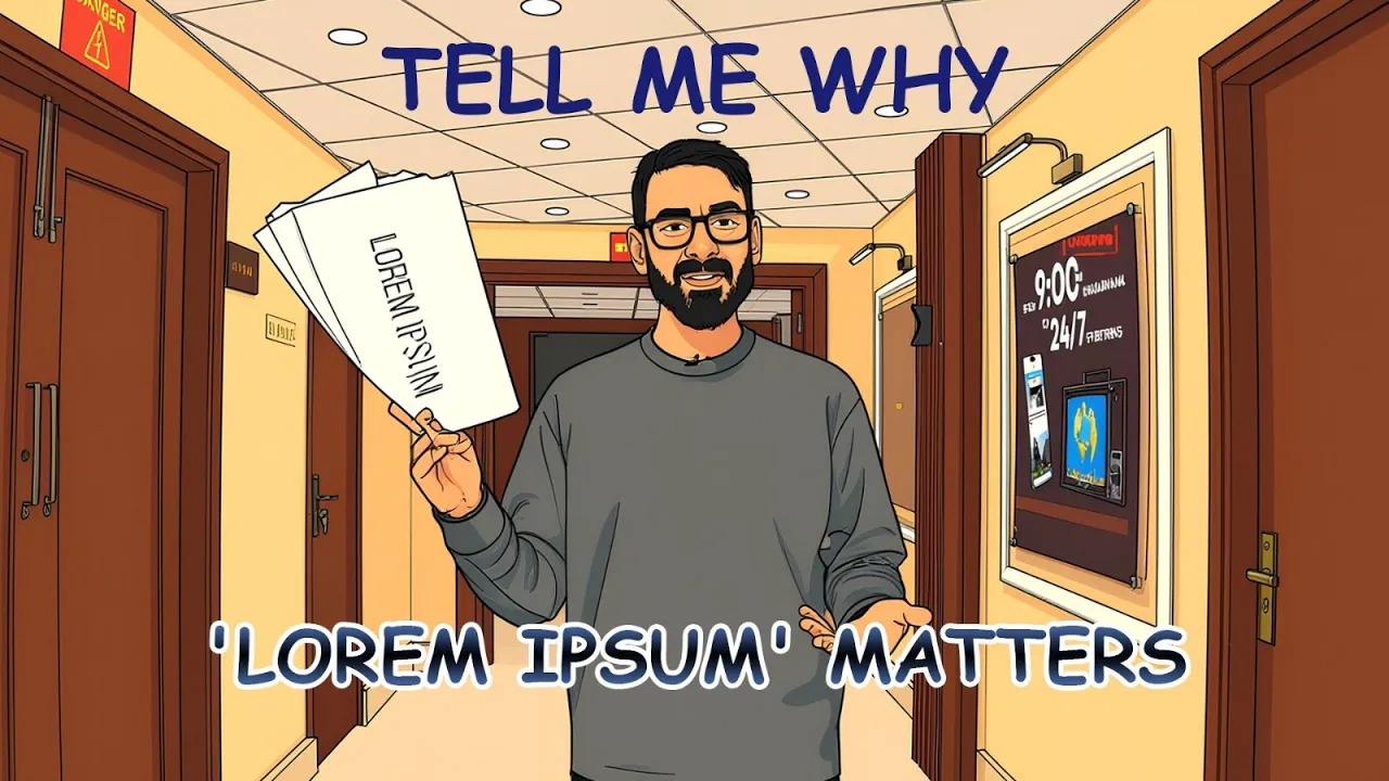 Tell Me Why: Lorem Ipsum matters
